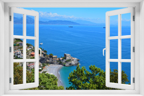 Fototapeta Naklejka Na Ścianę Okno 3D - An image of the Amalfi coast in southern Italy