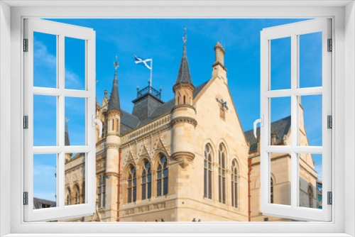 Town Hall (Town House) Inverness (Inbhir Nis) at Loch Ness Highlands Scotland