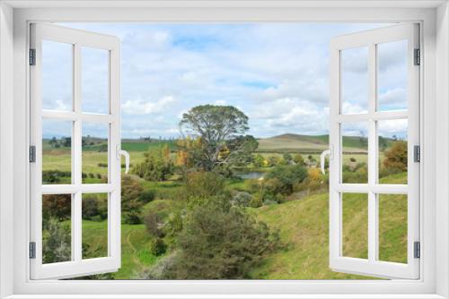 Fototapeta Naklejka Na Ścianę Okno 3D - mountain landscape in New Zealand