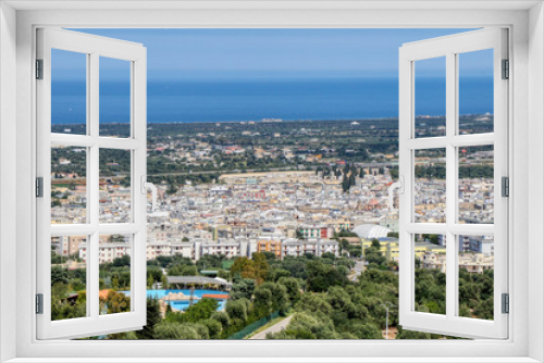 Fototapeta Naklejka Na Ścianę Okno 3D - Aerial view of the city of Fasano in Puglia, Italy