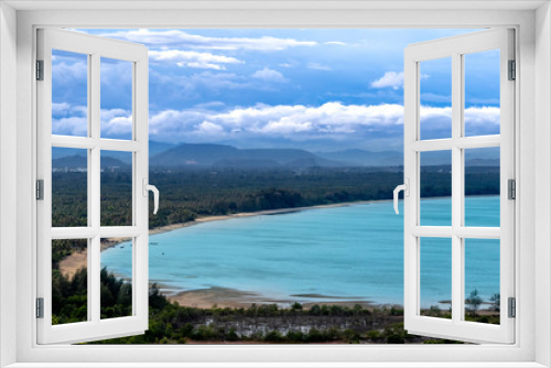 Fototapeta Naklejka Na Ścianę Okno 3D - Sea and sky views in Thailand