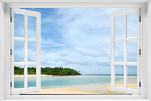Fototapeta Naklejka Na Ścianę Okno 3D - Beautiful sea view from Fiji.