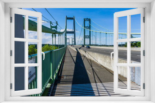 Fototapeta Naklejka Na Ścianę Okno 3D - Tacoma Narrows Bridge 7