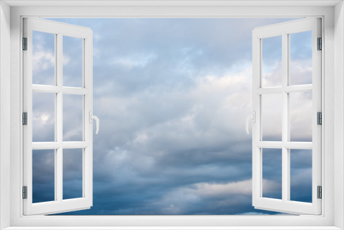 Fototapeta Naklejka Na Ścianę Okno 3D - blue sky background