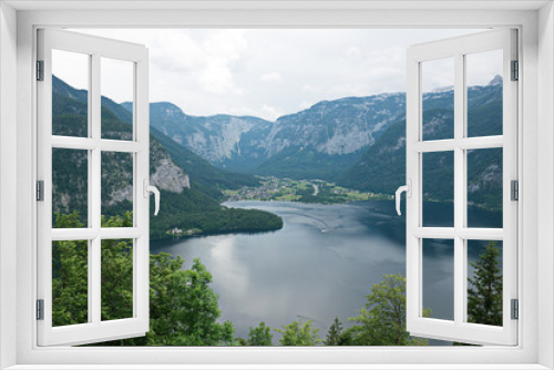 Fototapeta Naklejka Na Ścianę Okno 3D - Hallstatt Lake