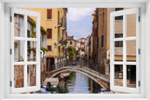 Fototapeta Naklejka Na Ścianę Okno 3D - Venice cityscape - Italy