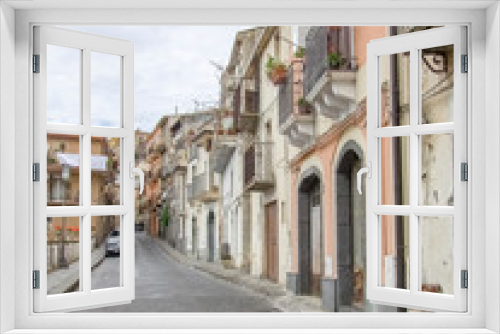 Fototapeta Naklejka Na Ścianę Okno 3D - Castiglione di Sicilia
