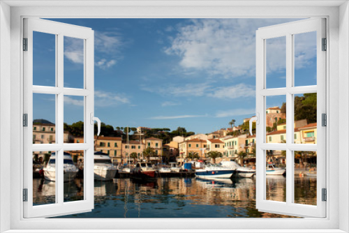 Fototapeta Naklejka Na Ścianę Okno 3D - Porto Azzurro, Elba Island