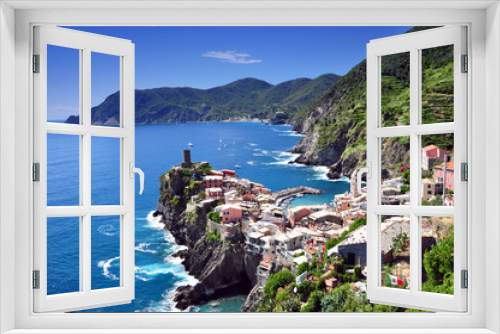 Fototapeta Naklejka Na Ścianę Okno 3D - Vernazza, Cinque Terre, Italy