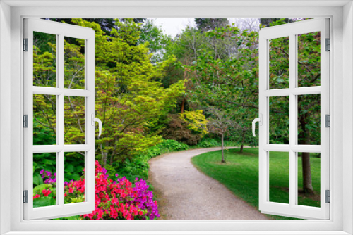 Fototapeta Naklejka Na Ścianę Okno 3D - Powerscourt House & Gardens Powerscourt Demesne, Enniskerry, Co. Wicklow