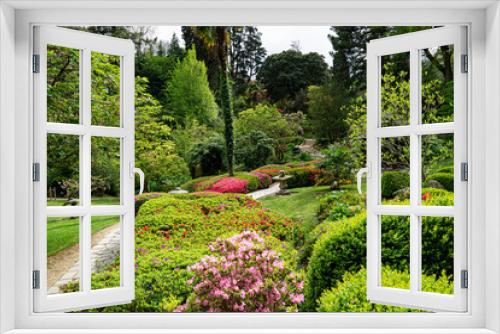 Fototapeta Naklejka Na Ścianę Okno 3D - Powerscourt House & Gardens Powerscourt Demesne, Enniskerry, Co. Wicklow