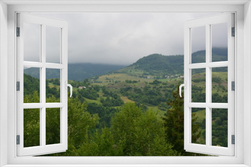 Fototapeta Naklejka Na Ścianę Okno 3D - Georgia Svaneti 