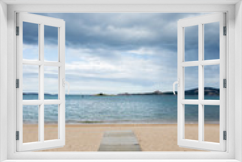 Fototapeta Naklejka Na Ścianę Okno 3D - Lonely beach