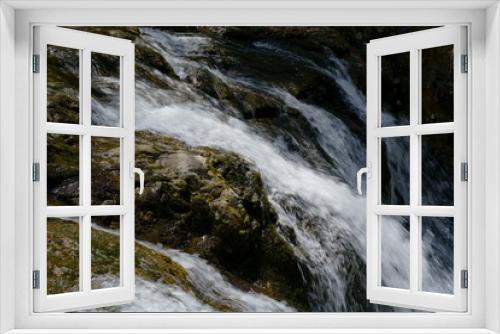 Fototapeta Naklejka Na Ścianę Okno 3D - 滝の流れ