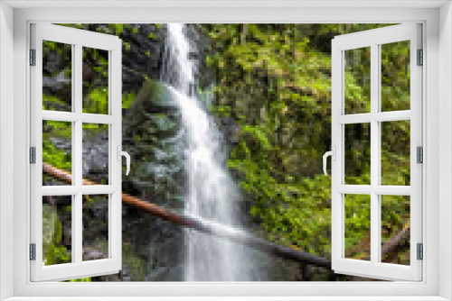 Fototapeta Naklejka Na Ścianę Okno 3D - Zweribach waterfalls south Germany
