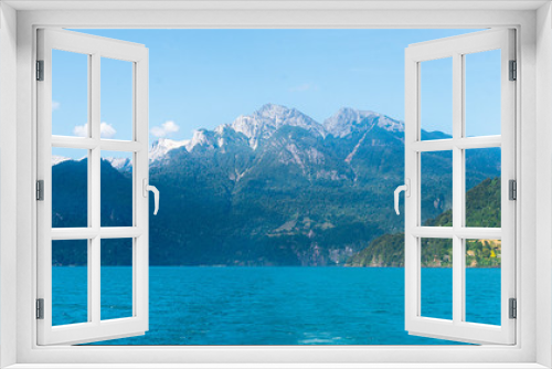 Fototapeta Naklejka Na Ścianę Okno 3D - Montañas