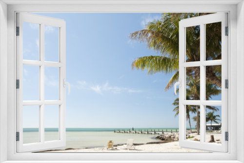 Fototapeta Naklejka Na Ścianę Okno 3D - Florida keys beach landscape