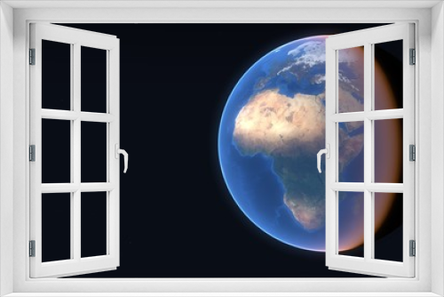 Fototapeta Naklejka Na Ścianę Okno 3D - Universum render