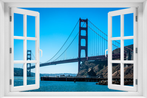 Fototapeta Naklejka Na Ścianę Okno 3D - Golden Gate - San Francisco