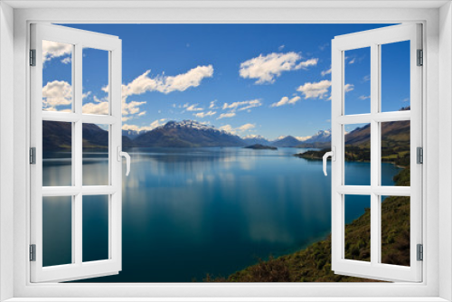 Fototapeta Naklejka Na Ścianę Okno 3D - Lake Wakatipu