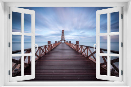 Fototapeta Naklejka Na Ścianę Okno 3D - Camino al Mar