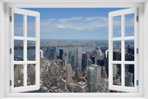 Fototapeta Naklejka Na Ścianę Okno 3D - New york