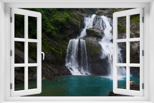 Fototapeta Naklejka Na Ścianę Okno 3D - Krung Ching Waterfall is one of the famous waterfalls of Nakhon Si Thammarat thailand