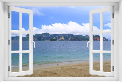 Fototapeta Naklejka Na Ścianę Okno 3D - Island view