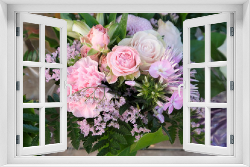 Fototapeta Naklejka Na Ścianę Okno 3D - composition florale