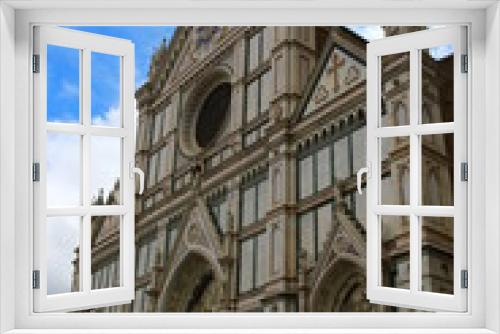 Fototapeta Naklejka Na Ścianę Okno 3D - Franziskanerkirche Santa Croce Florenz