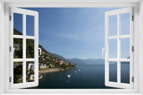 Fototapeta Naklejka Na Ścianę Okno 3D - Lago Maggiore