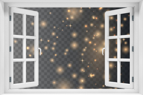 Fototapeta Naklejka Na Ścianę Okno 3D - Glow glittering star dust 