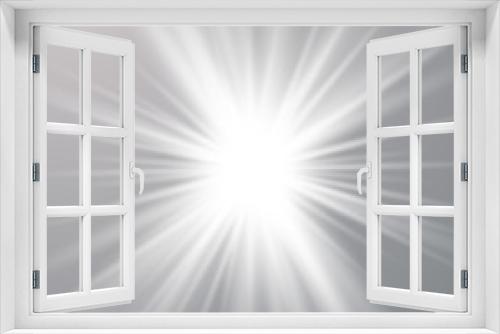 Fototapeta Naklejka Na Ścianę Okno 3D - Glow light effect