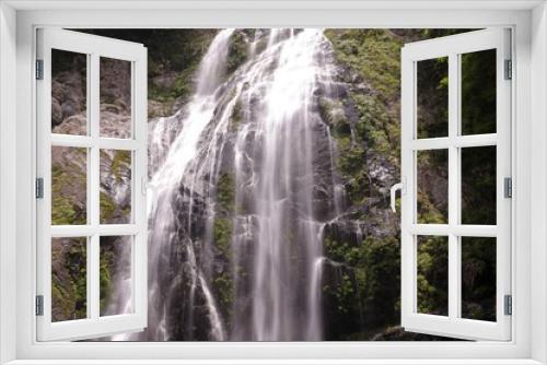 Fototapeta Naklejka Na Ścianę Okno 3D - 千尋の滝