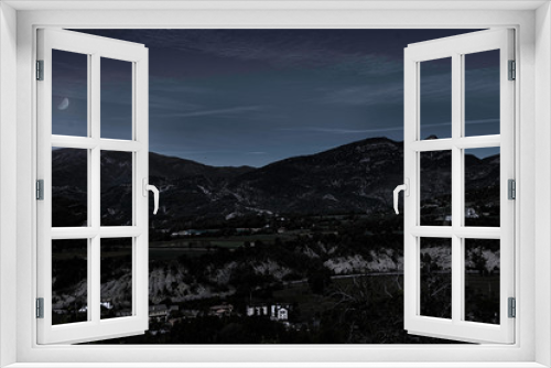 Fototapeta Naklejka Na Ścianę Okno 3D - Noche en el Pirineo