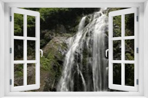 Fototapeta Naklejka Na Ścianę Okno 3D - 千尋の滝
