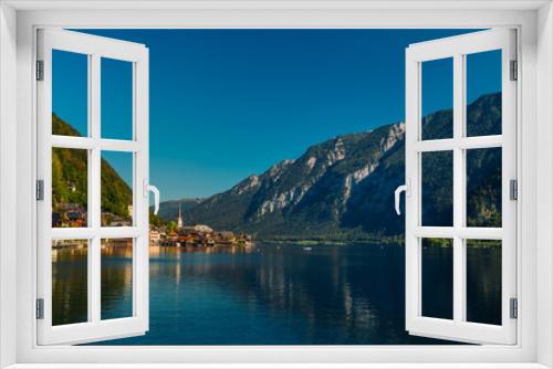 Fototapeta Naklejka Na Ścianę Okno 3D - Beautiful Hallstatt, Austria.