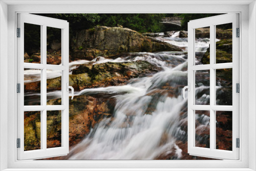 Fototapeta Naklejka Na Ścianę Okno 3D - The river Bear Creek