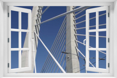 Fototapeta Naklejka Na Ścianę Okno 3D - Tillicum Crossing Bridge in Porland