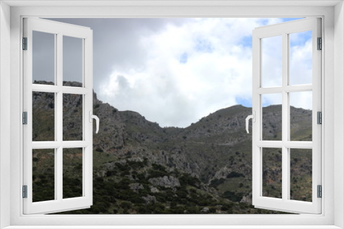 Fototapeta Naklejka Na Ścianę Okno 3D - Kreta, Kavousi, Wanderweg