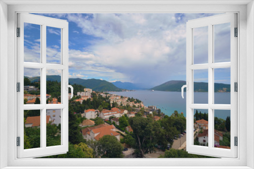 Fototapeta Naklejka Na Ścianę Okno 3D - Perast is an ancient city in Montenegro. Located on the shores of the Kotor Bay of the Adriatic Sea, a few kilometers north-west of Kotor
