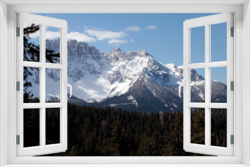 Fototapeta Naklejka Na Ścianę Okno 3D - Italy, Alps, Alto Adige, Rosengarten, Europe
