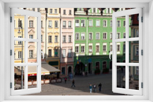 Fototapeta Naklejka Na Ścianę Okno 3D - Wrocławski rynek