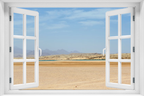 Fototapeta Naklejka Na Ścianę Okno 3D - desert landscape