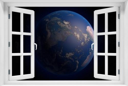 Fototapeta Naklejka Na Ścianę Okno 3D - Picture of Earth Planet in space