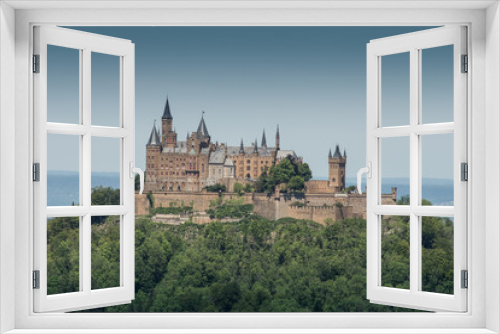 Fototapeta Naklejka Na Ścianę Okno 3D - Burg Hohenzollern auf der Schwäbischen Alb