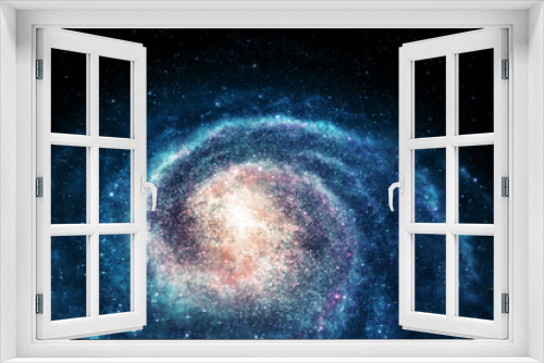 Fototapeta Naklejka Na Ścianę Okno 3D - Cosmic universe star cloud and galaxy