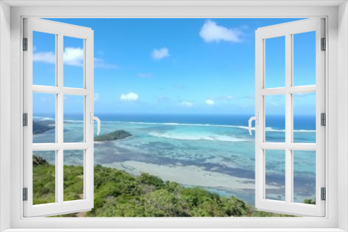 Fototapeta Naklejka Na Ścianę Okno 3D - Meer Mauritius