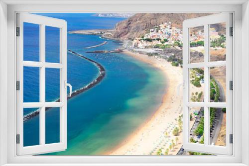 Fototapeta Naklejka Na Ścianę Okno 3D - Las Teresitas beach, Tenerife