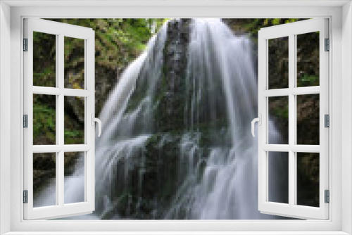 Fototapeta Naklejka Na Ścianę Okno 3D - Josefsthaler Wasserfall